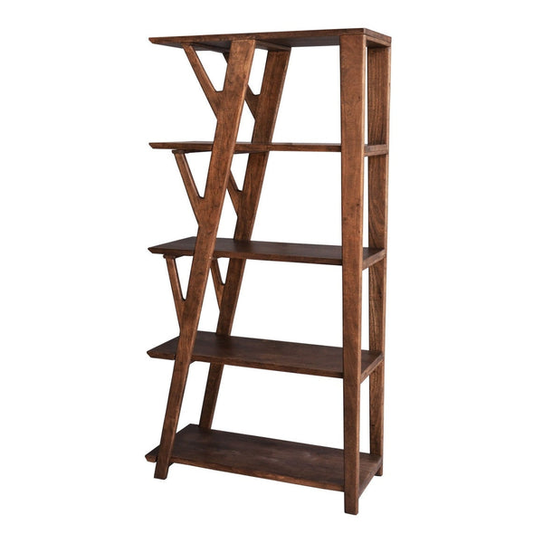 Coast2Coast Home Knoll Etagere Brown Vinegar Finish - 53448