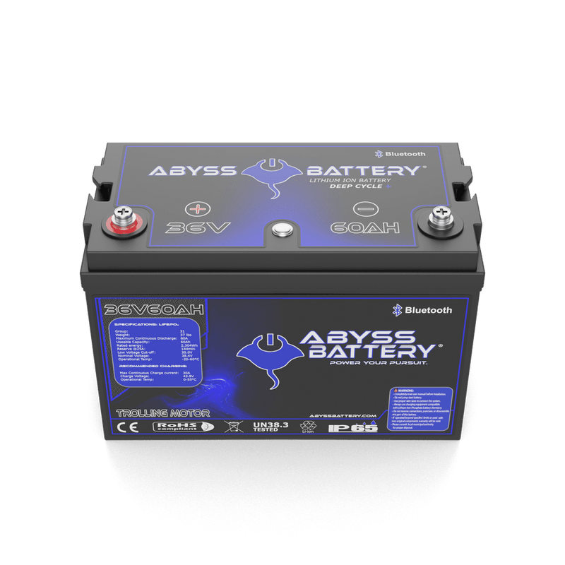 Abyss Battery 36v 60ah Lithium Trolling Motor Battery - Ab-36v60-Bt