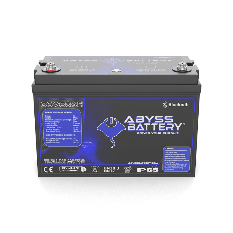 Abyss Battery 36v 60ah Lithium Trolling Motor Battery - Ab-36v60-Bt