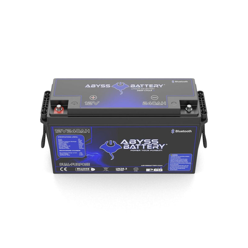 Abyss Battery 12v 240ah Dual Purpose Lithium Marine Battery - AB-12V240-BT