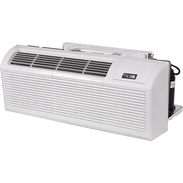 ACiQ 9,000 BTU PTAC Heat Pump Air Conditioner Unit with 3.5kW Electric Heater - Backyard Provider