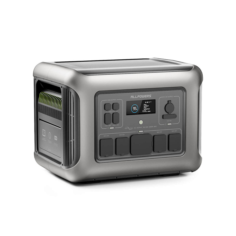 Allpowers Portable Home Backup Power Station 2500w 2016wh - R2500