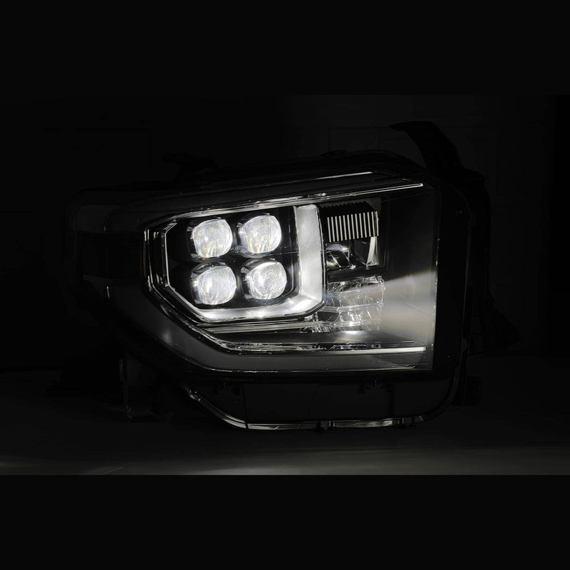 Alpharex Nova-Series Led Projector Headlights Chrome - 2014-2021 Toyota Tundra - 880771