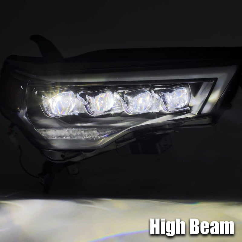 Alpharex Nova-Series Led Projector Headlights Chrome | 2014-2022 Toyota 4runner - 880724