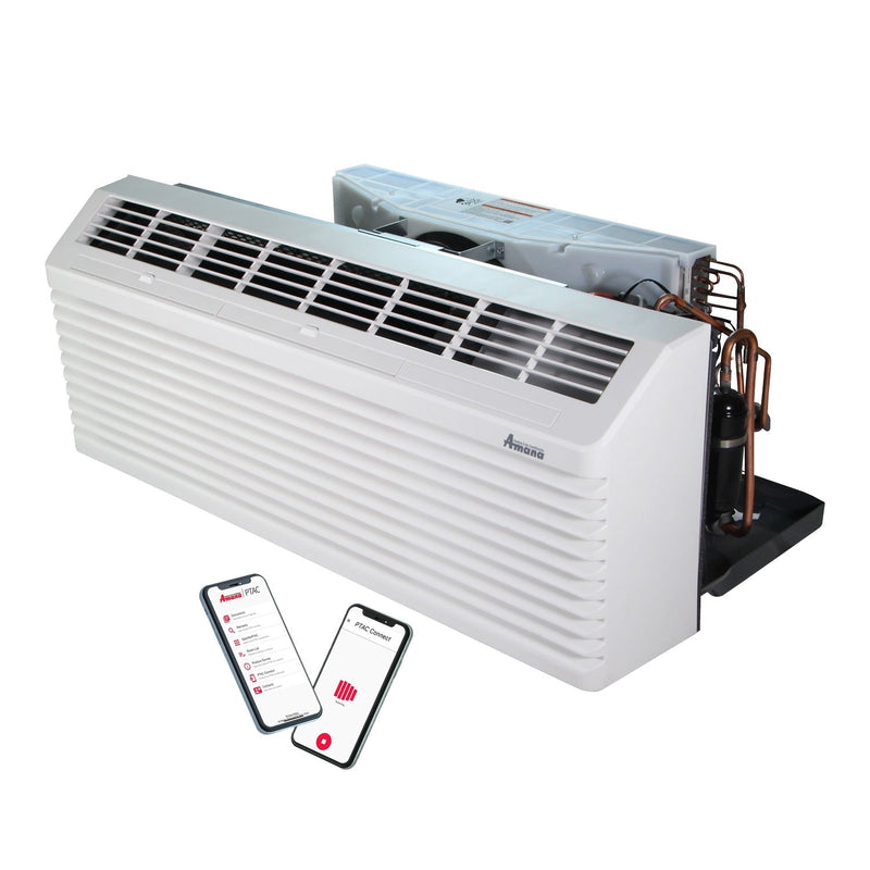 AMANA PTAC 7,000 BTU Air Conditioner PTC073J35AXXX with 3.5 kW Heater 20 Amp plug R32 - APTC07J30039