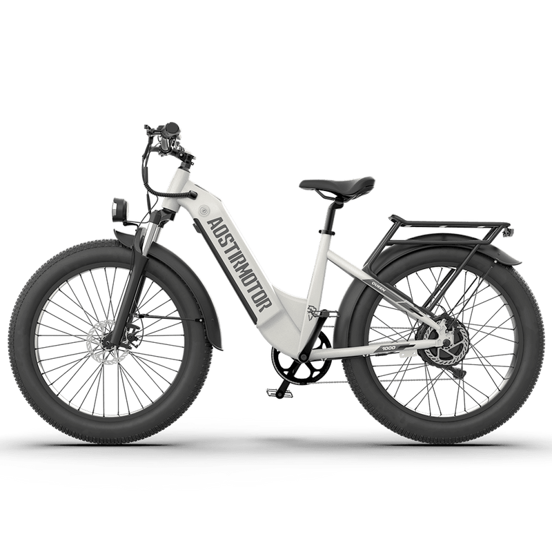 Aostirmotor QUEEN 1000W 52V All Terrain Step-Thru Fat Tire Electric Bike