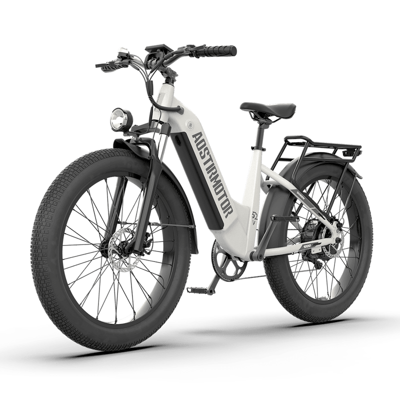 Aostirmotor QUEEN 1000W 52V All Terrain Step-Thru Fat Tire Electric Bike