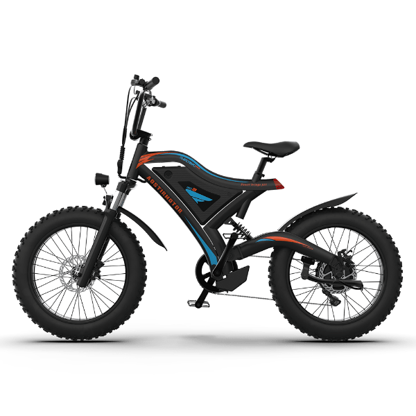 Aostirmotor S18-MINI 48V 500W Mini Fat Tire Electric Bike