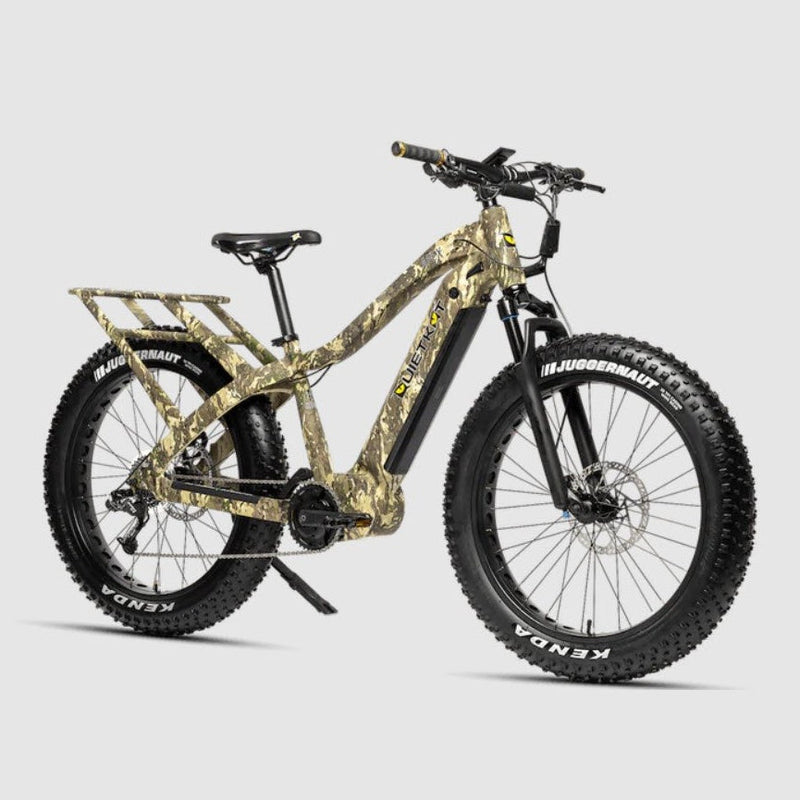 2023 QuietKat APEX SPORT 48V Mid Drive Suspension Fat Tire Electric Bike