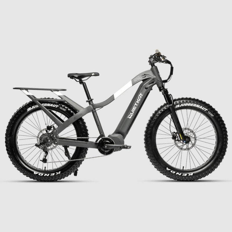 2023 QuietKat APEX SPORT 48V Mid Drive Suspension Fat Tire Electric Bike