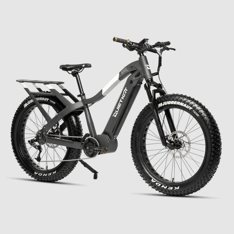 2023 QuietKat APEX SPORT 48V Mid Drive Suspension Fat Tire Electric Bike