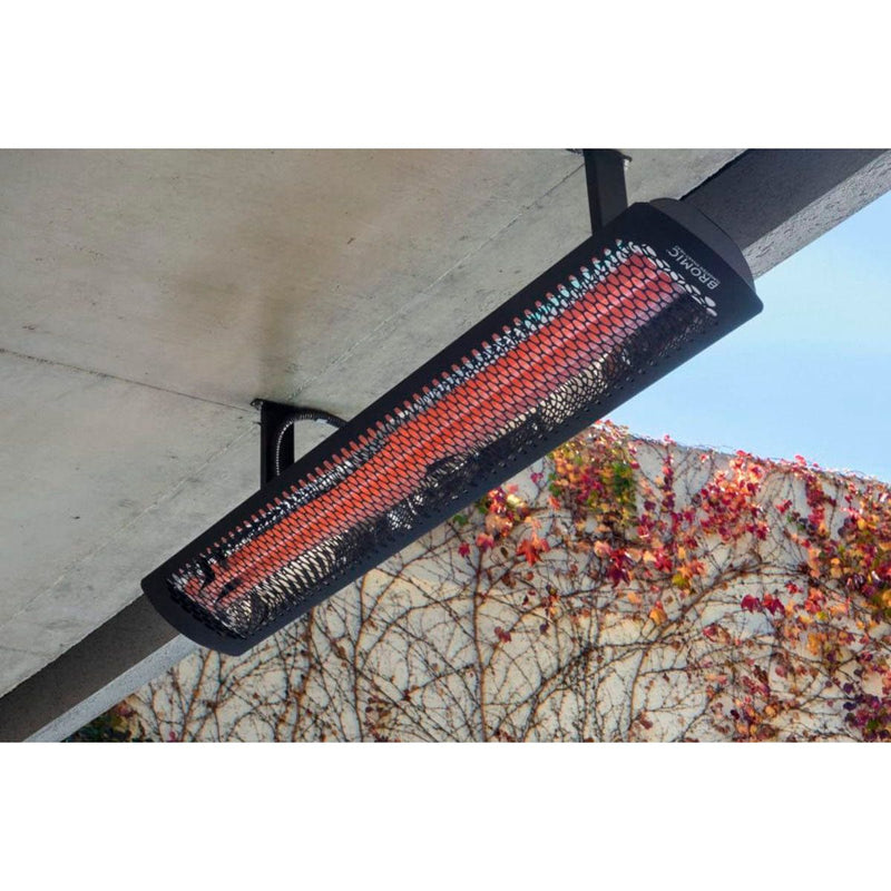 Bromic Tungsten Smart-Heat 6000 Watt Radiant Infrared Outdoor Electric Heater | 208V | Black - BH0420035