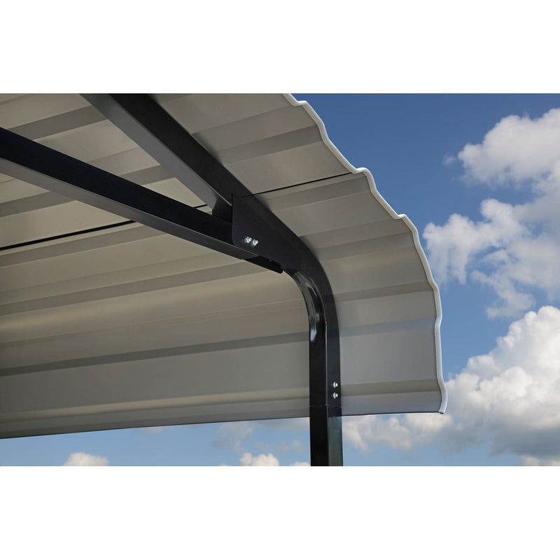 Arrow | Carport 14x38x14 ft Charcoal CPHC143814