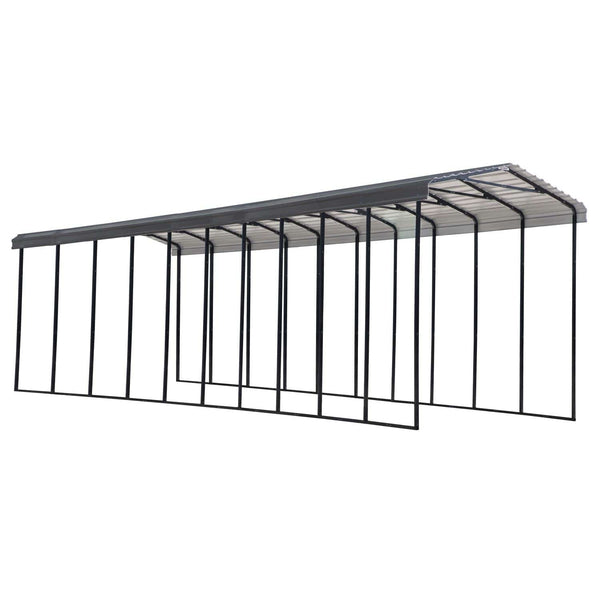 Arrow | Carport 14x47x14 ft Charcoal CPHC144714