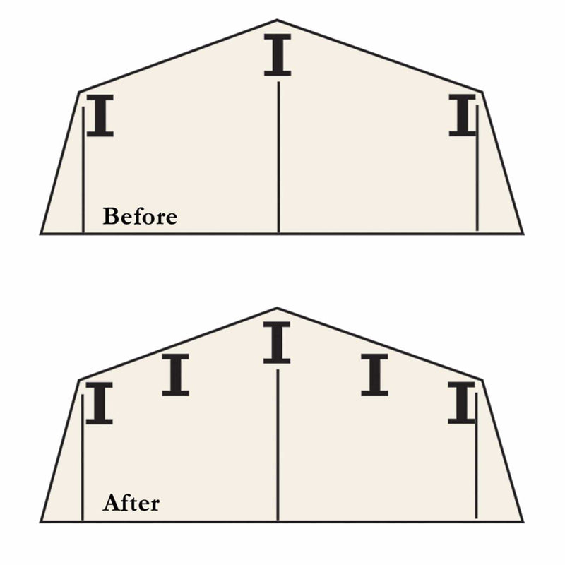 Arrow | Roof Strengthening Kit for 10x12 ft. Sheds Except Swing Doors RBK1012