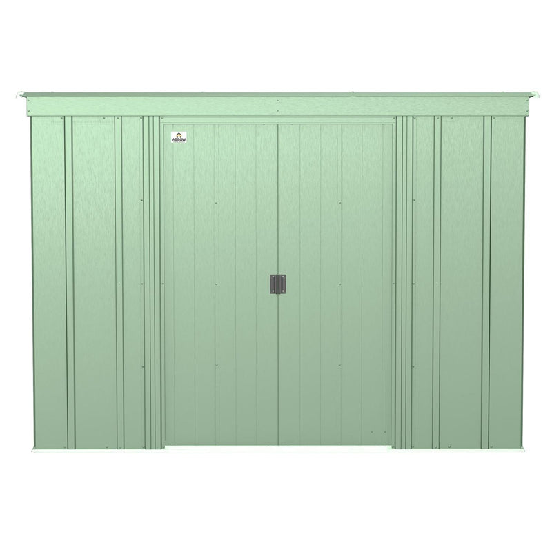 Arrow | Classic Steel Storage Shed, 8x4 ft., Sage Green CLP84SG