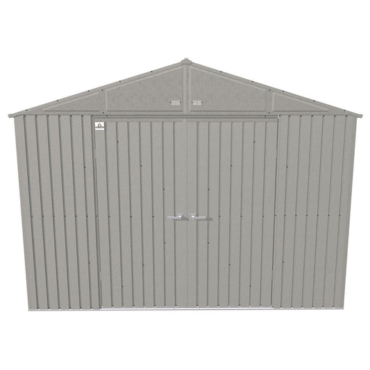 Arrow | Elite Steel Storage Shed, 10x8 ft. Cool Grey EG108CG