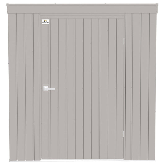 Arrow | Elite Steel Storage Shed, 6x4, ft. Cool Grey EP64CG