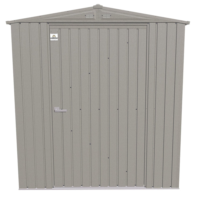 Arrow | Elite Steel Storage Shed, 6x6, ft. Cool Grey EG66CG