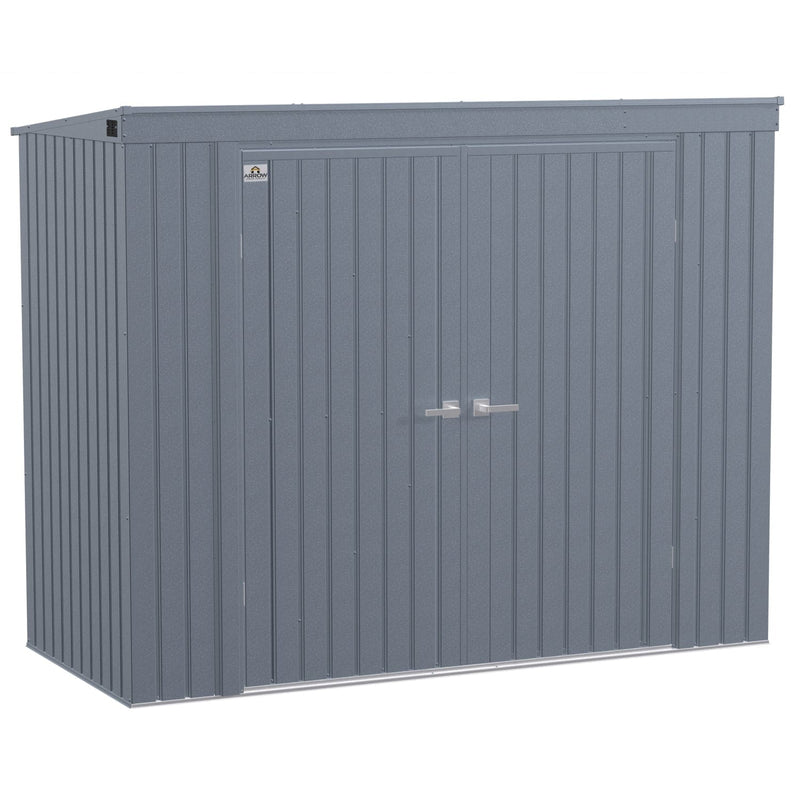 Arrow | Elite Steel Storage Shed, 8x4 ft. Anthracite EP84AN