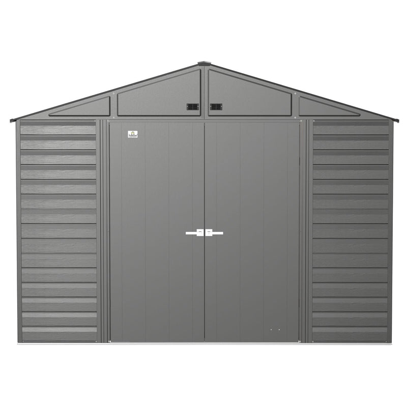 Arrow | Select Gable Roof Steel Storage Shed, 10x14 ft., Charcoal SCG1014CC