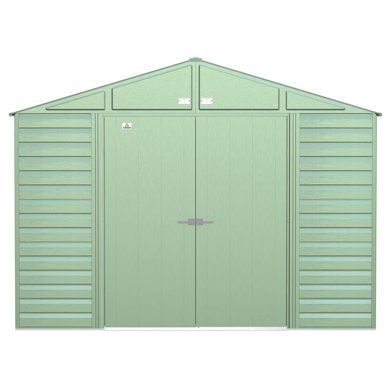 Arrow | Select Gable Roof Steel Storage Shed, 10x8 ft., Sage Green SCG108SG