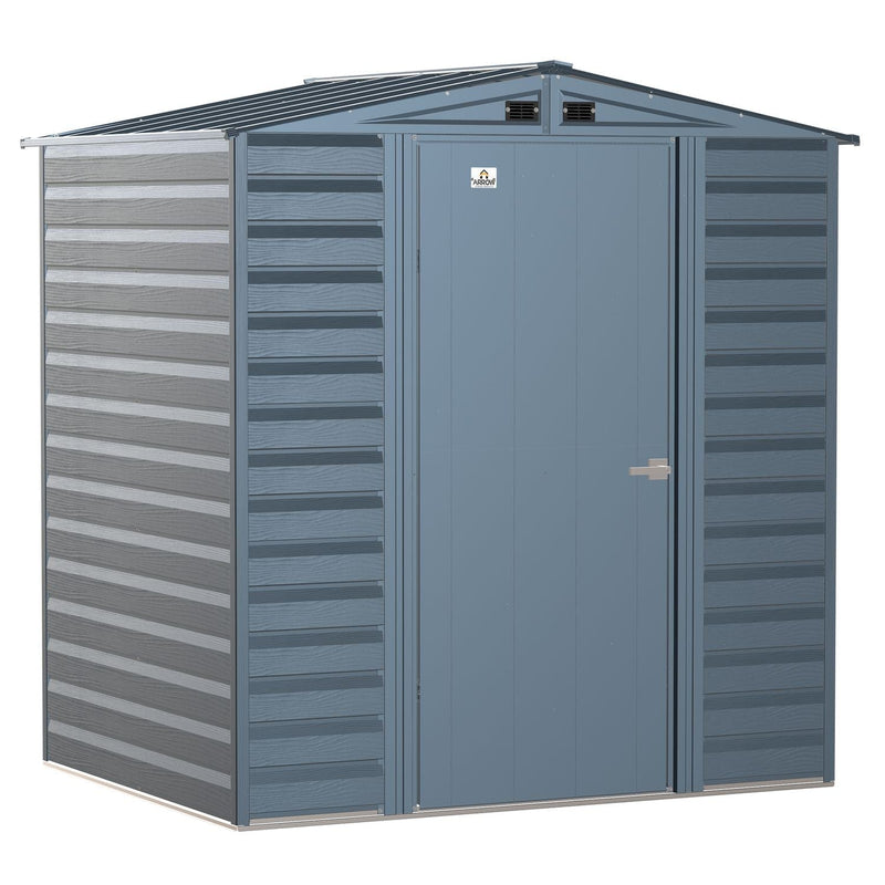 Arrow | Select Gable Roof Steel Storage Shed, 6x5 ft., Blue Grey SCG65BG