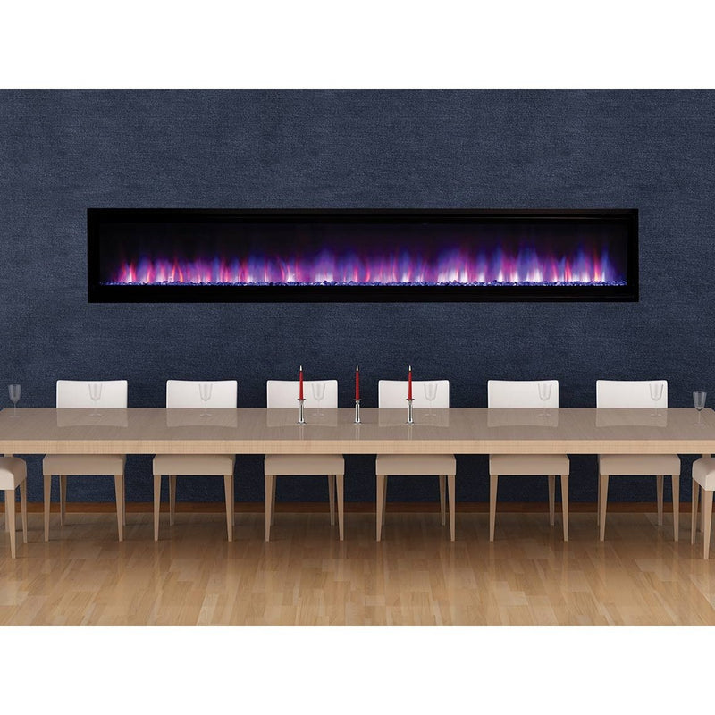 Astria Plexus Series Contemporary Electric Fireplace -A-Mpe-60d