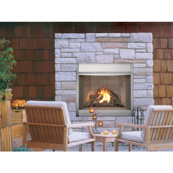 Astria Polaris Outdoor Traditional Vent-Free Gas Fireplace