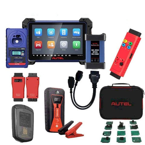 Autel MaxiIM IM608 Pro II Key Programmer & Advanced Diagnostics Device Bundle - APB112 - Chrysler 12+8 Cable - 18,000MAh Battery & Jump Starter Autel USA - AUTEL-IM608-FULL