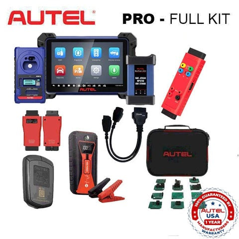 Autel MaxiIM IM608 Pro II Key Programmer & Advanced Diagnostics Device Bundle - APB112 - Chrysler 12+8 Cable - 18,000MAh Battery & Jump Starter Autel USA - AUTEL-IM608-FULL