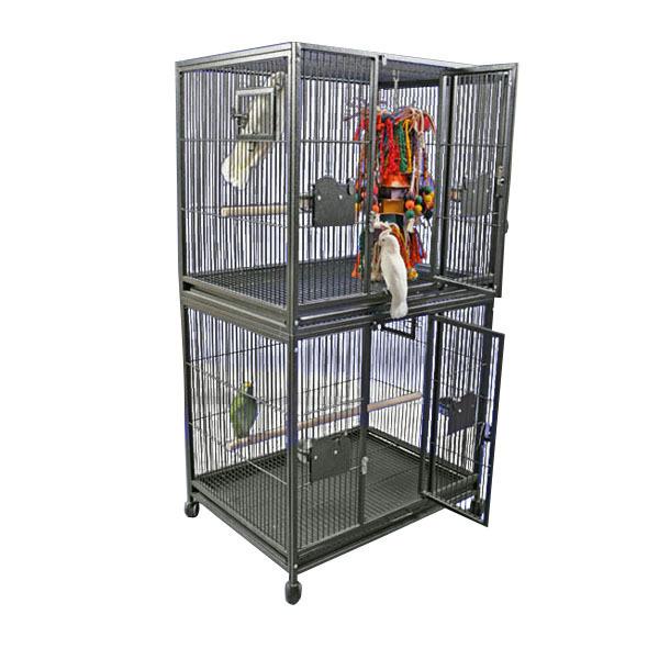 A&E Double Stack Cage - AE-DSBC4030-2BLK