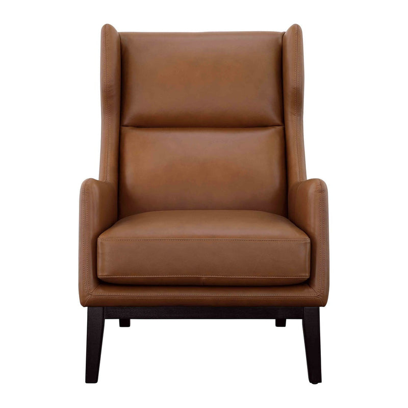 Coast2Coast Home Buckman Accent Chair Brown / Glossy Black - 90305