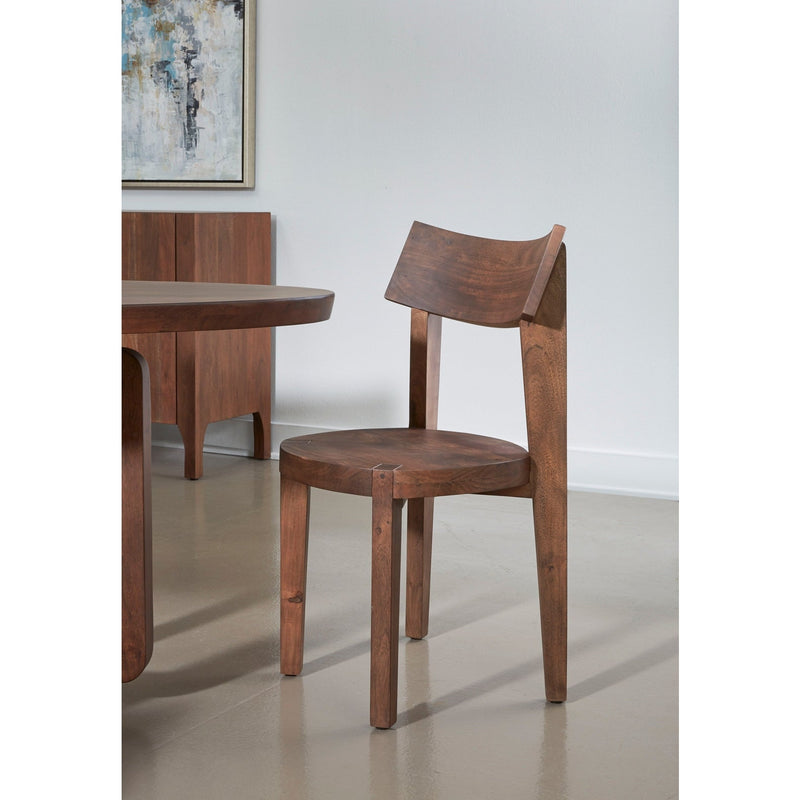 Coast2Coast Home Arcadia Dining Chairs Set of 2 Vinegar Brown - 69229