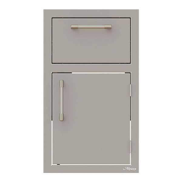 Alfresco 17" One Drawer W/ Door, Right Hinge - Axe-Ddr-R-Sc