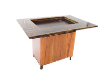 Backyard Hibachi Grill African Mahogany - BY-BHPOGAM