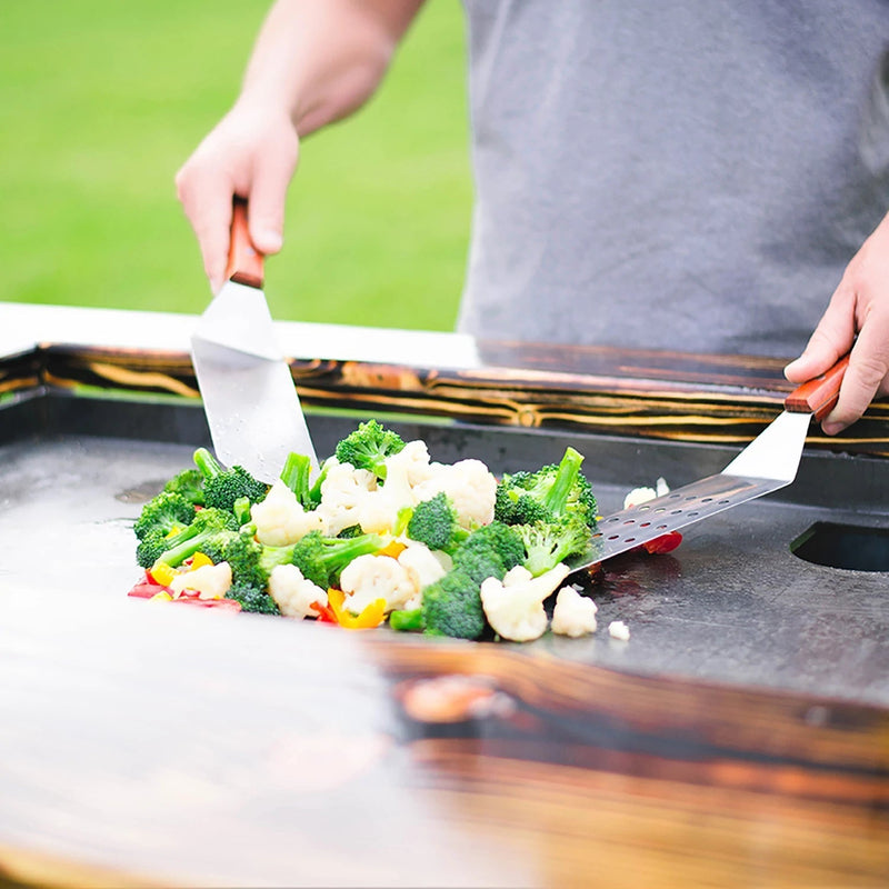 Backyard Hibachi Grill Torched Cypress - BY-BHPOGTC