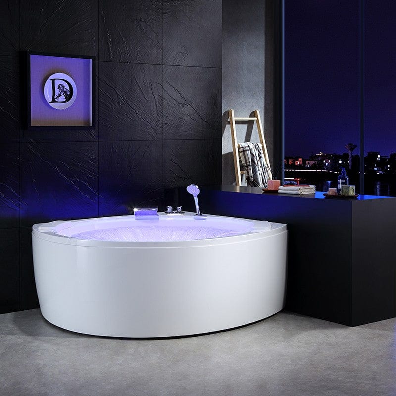 Sauna Hammam - CORNER WHIRLPOOL BATHTUB ELIXIR 360 2-SEATER ARCHIPEL® - 150X150 - PREORDER