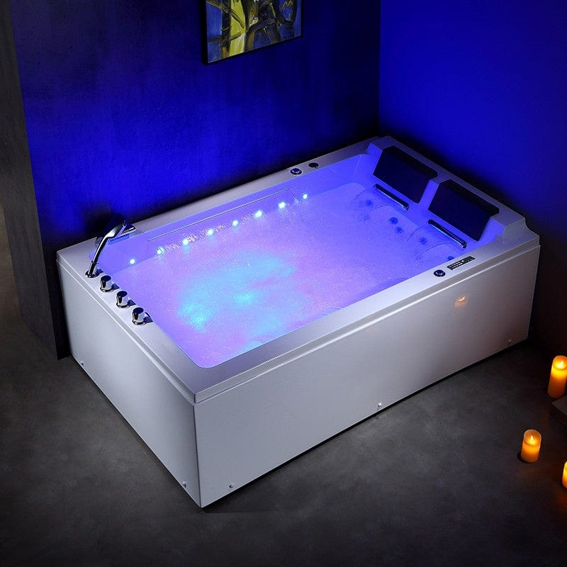 Sauna Hammam - LORD DUO BLANC 2-SEATER WHIRLPOOL BATHTUB ARCHIPEL® 185X120 - LEFT - PREORDER June 2023