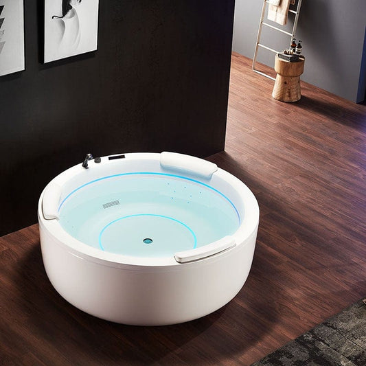 Sauna Hammam - GEYSER ARCHIPEL® ROUND WHIRLPOOL BATH - 160 CM - 2 TO 3 PEOPLE - PREORDER