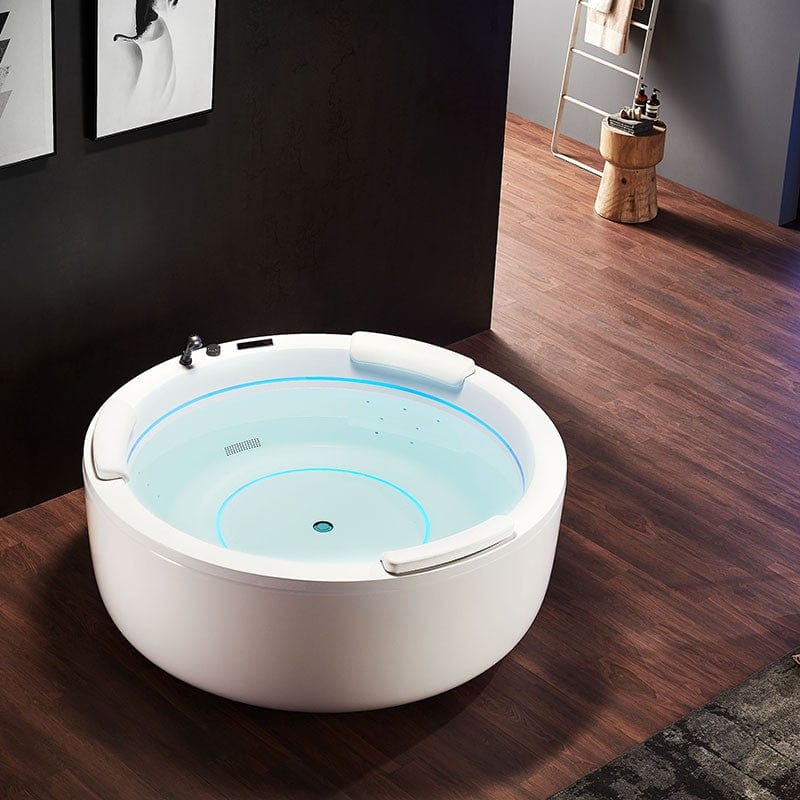 Sauna Hammam - GEYSER ARCHIPEL® ROUND WHIRLPOOL BATH - 160 CM - 2 TO 3 PEOPLE - PREORDER