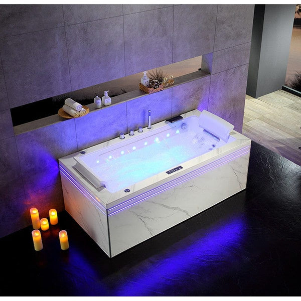 Sauna Hammam - ALTESS 170 2-SEATER THERAPEUTIC WHIRLPOOL BATHTUB ARCHIPEL® - 170X86 - PREORDER May 2023