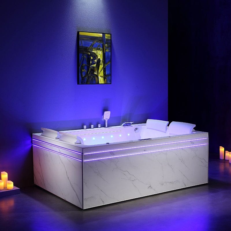 Sauna Hammam - THERAPEUTIC WHIRLPOOL BATH ALTESS DUO 2 PLACES ARCHIPEL® - 190X140 - MK53018022 - PREORDER June 2023