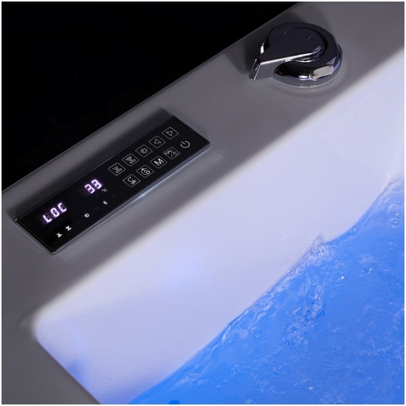 Sauna Hammam - NIAGARA DUO 2-SEATER WHIRLPOOL BATHTUB ARCHIPEL® -180X126 - PREORDER June 2023