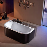 Sauna Hammam - NEO BLACK WHIRLPOOL BATH 1 PLACE ARCHIPEL® 180X86 - MK53020868