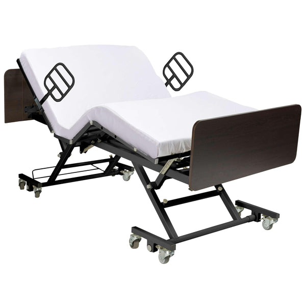 Bariatric Electric Long Term Homecare Expandable Hospital Bed With Mattress