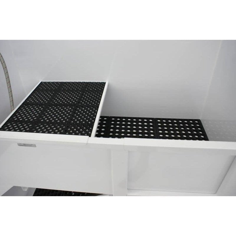 Edemco 60" Elite Powder Coated Steel Dog Grooming Bath Tub Lead Time Applies - ED-F675000PCL