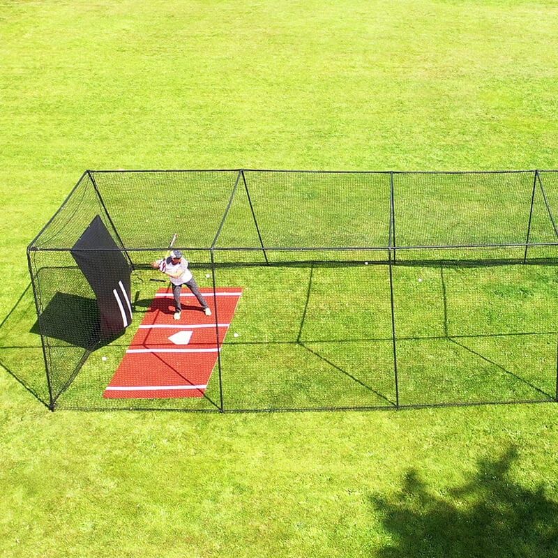 BCI 35' Freestanding Trapezoid Batting Cage Complete - PDB-TRAP-35 COMP