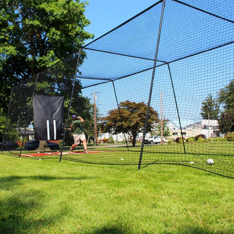 BCI 35' Freestanding Trapezoid Batting Cage Complete - PDB-TRAP-35 COMP