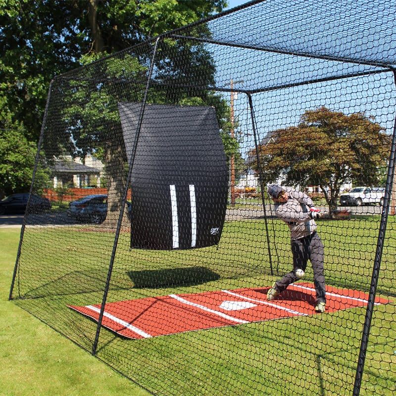 BCI 55' Freestanding Trapezoid Batting Cage Complete - PDB-TRAP-55 COMP